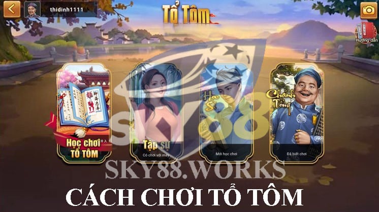 cách chơi tổ tôm